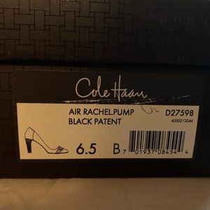 Cole Haan Air Rachel Black Patent Pump